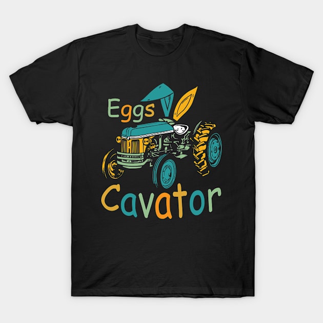 Eggs Cavator  Easter Egg Hunt For Kids Toddlers Funny T-Shirt by amazinstore